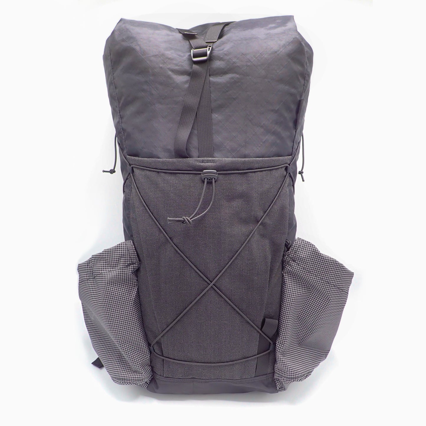 Black EcoPak + Venom gridstop + Venom stretch 38 liter ultralight backpack