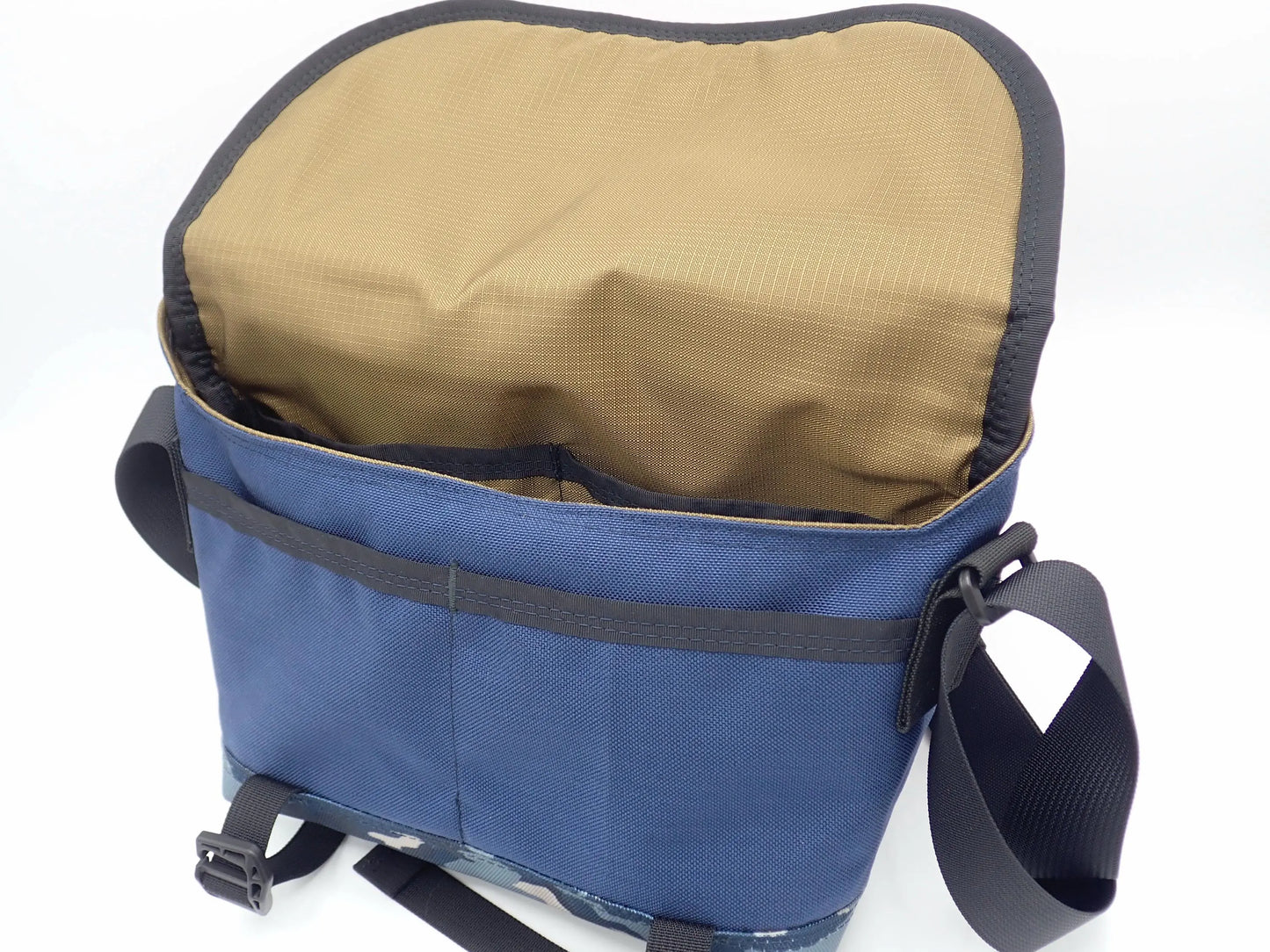 Cordura Messenger Pink + Blue Camo + Burgundy