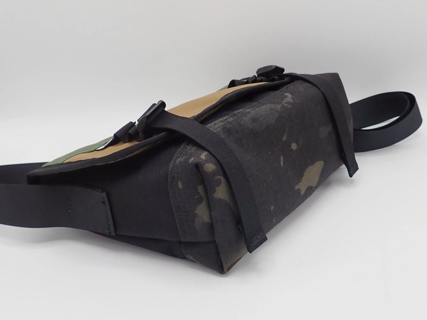 Cordura Messenger OD + Black + Multicam