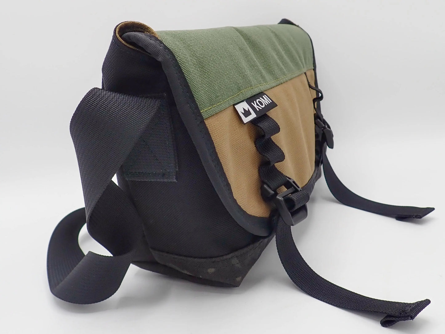 Cordura Messenger OD + Black + Multicam