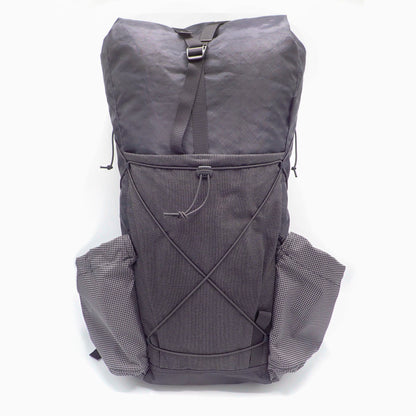 Black EcoPak + Venom gridstop + Venom stretch 38 liter ultralight backpack