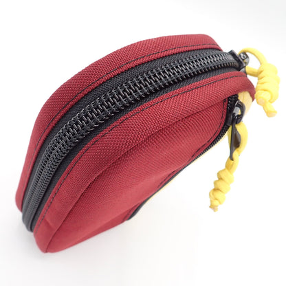 Utility pouch, Burgundy & Yellow 1000d Cordura