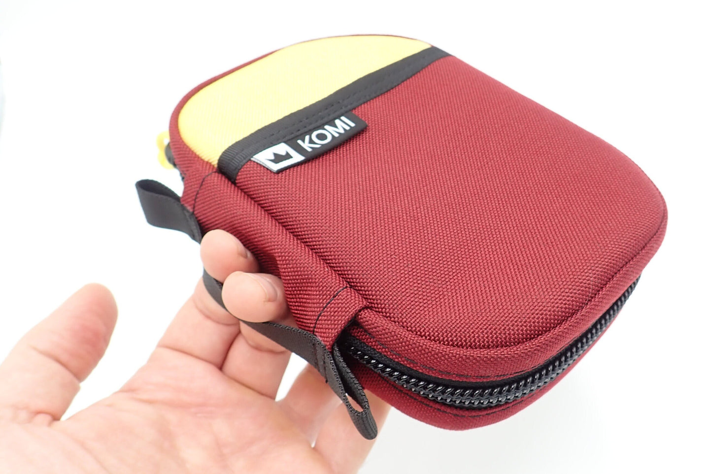 Utility pouch, Burgundy & Yellow 1000d Cordura