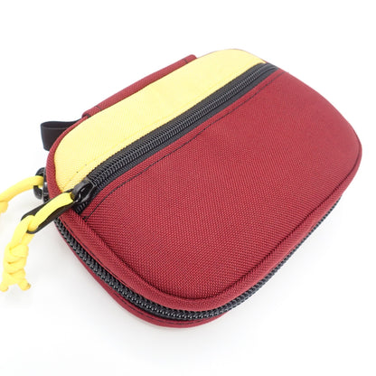 Utility pouch, Burgundy & Yellow 1000d Cordura