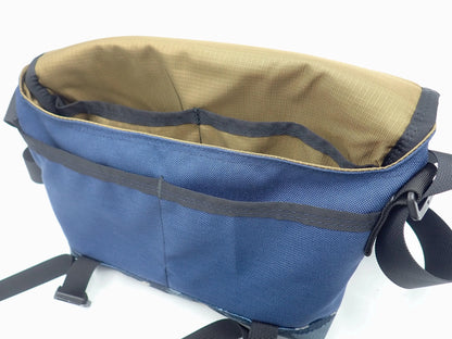 Cordura Messenger Pink + Blue Camo + Burgundy