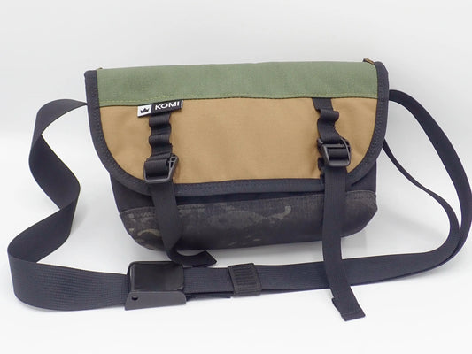 Cordura Messenger OD + Black + Multicam