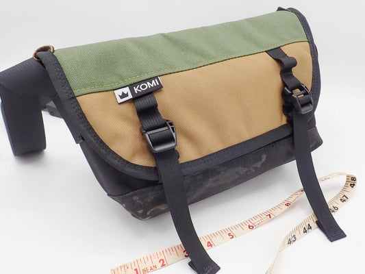 Cordura Messenger OD + Black + Multicam